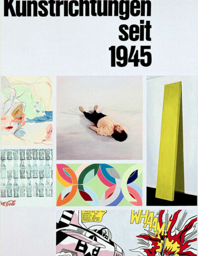 Kunstrichtungen seit 1945 . 1998 . 250 x 180 cm . Öl auf Leinwand