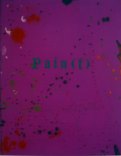 Pain(t) . 2007 . 50 x 40 cm . Öl auf Leinwand