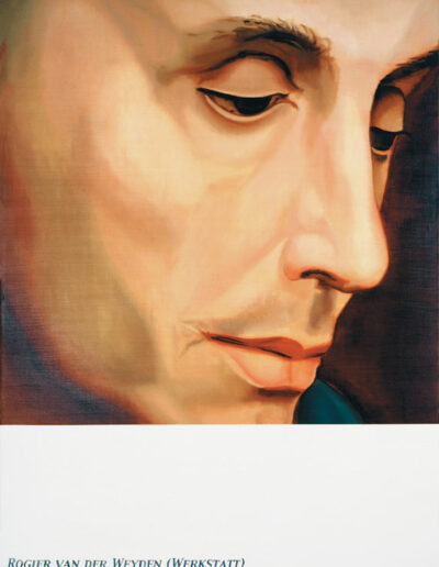 Kunstpostkarte (van der Weyden . 2004 . 170 x 120 cm . Öl auf Leinwand