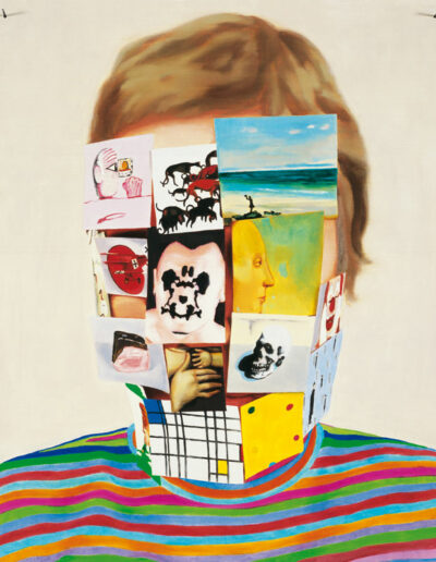 Spleen . 2002 . 60 x 48 cm . Öl auf Aluminium