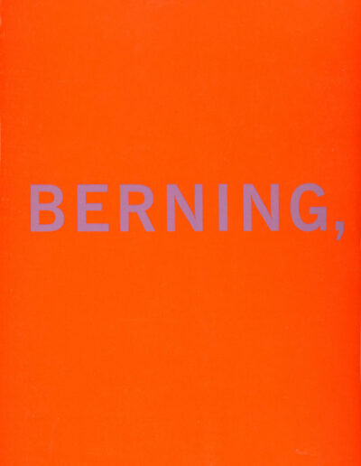 Katalog | Berning, Anne | Goldrausch-Künstlerinnen-Projekt | Berlin (Hrsg.)